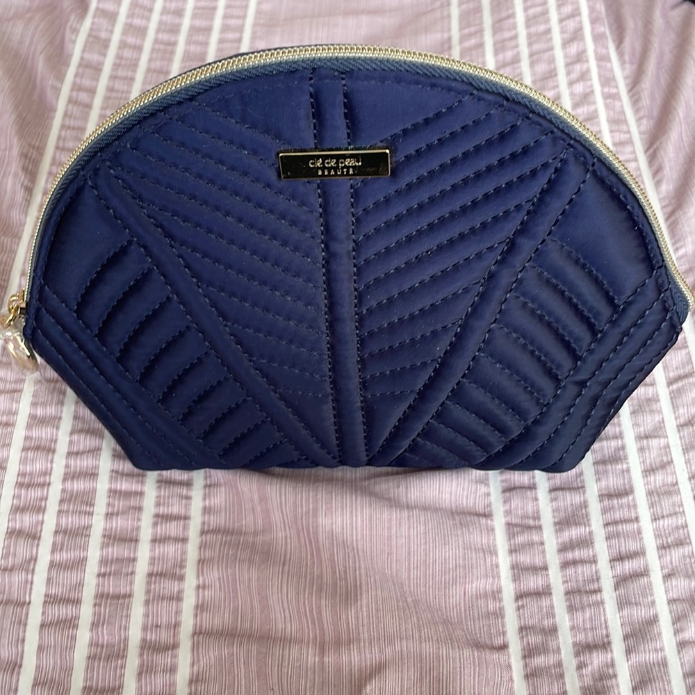 NWT Cle De Peau Cute Makeup Bag